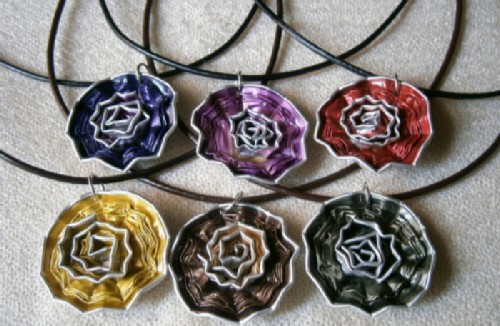 Jewelry from coffee capsules