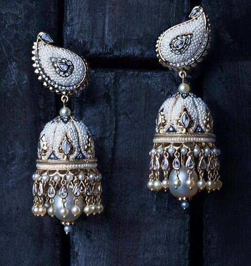Bell dangle earrings