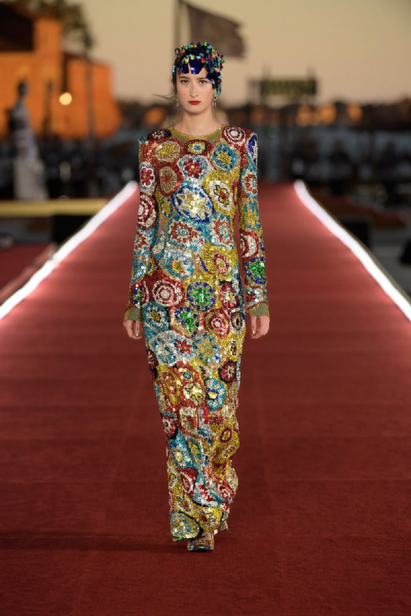 Treasures of Venice: Dolce & Gabbana Multicolour sequin dress