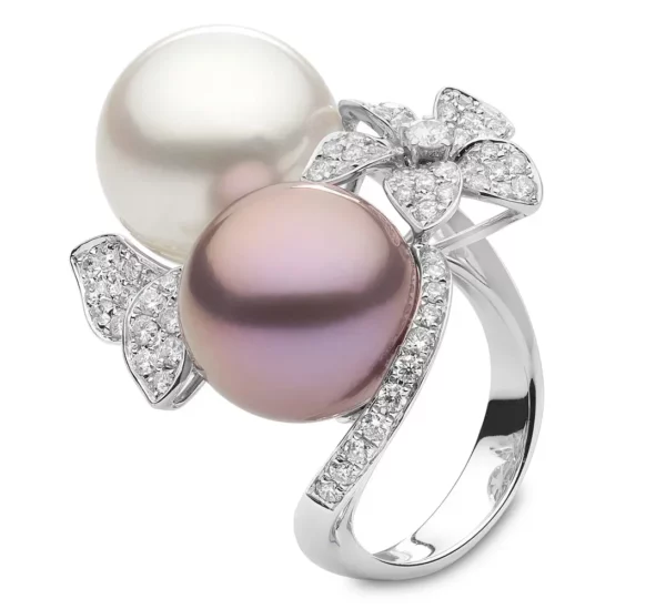 Pearl ring.