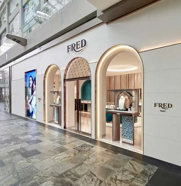 Fred Paris boutique in Singapore.