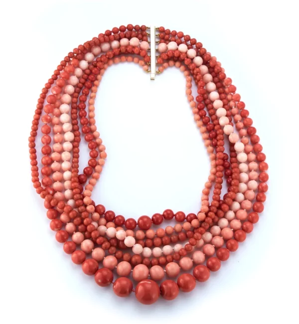 A magnificent collection featuring every shade of coral Ox blood angels skin pink white