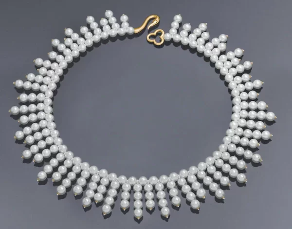 Akoya pearl swan necklace by Angela Cummings for Assael
