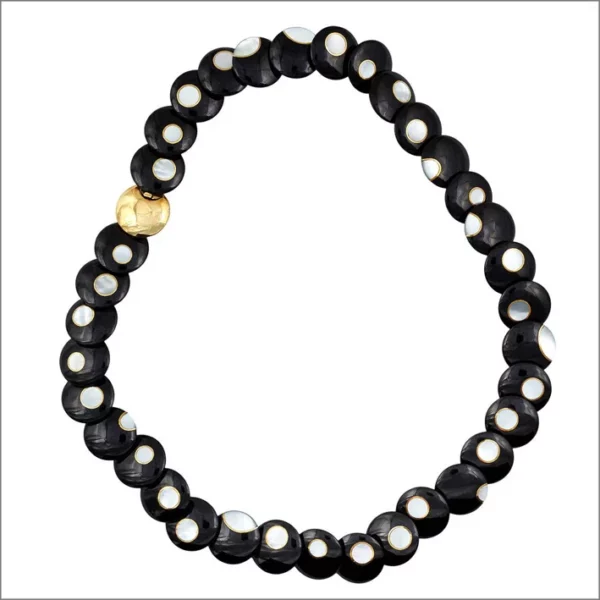 COLLANA DI GIADA E PERLE. PREZZO