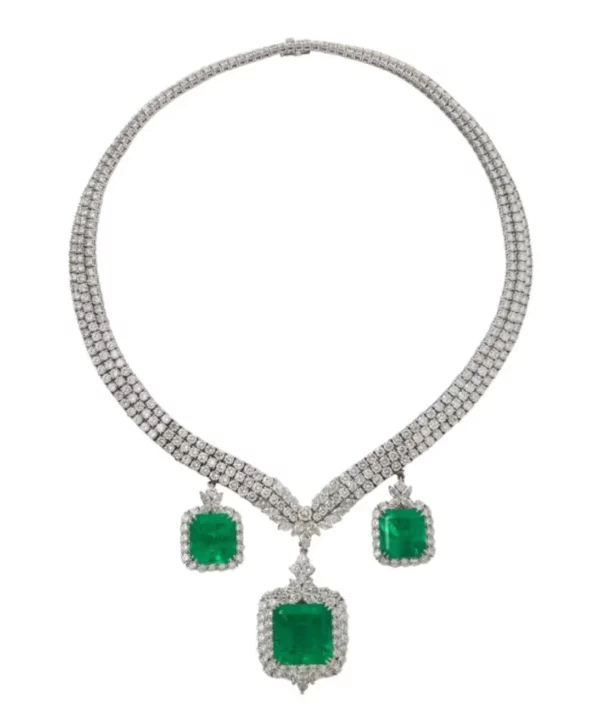 Removable emerald drops