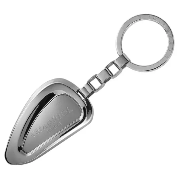 Charriol Stainless Steel Keyring.
