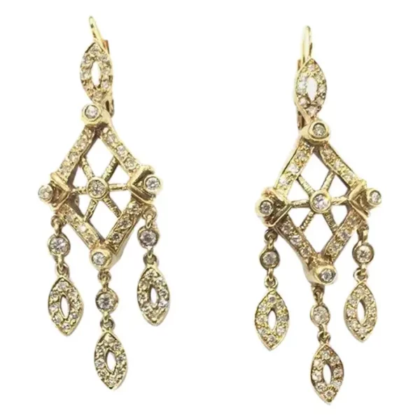 Doris Panos Ladies Diamond Earring.