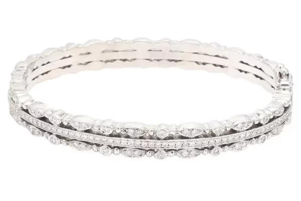 Doris Panos, Pave Diamond Bangle.