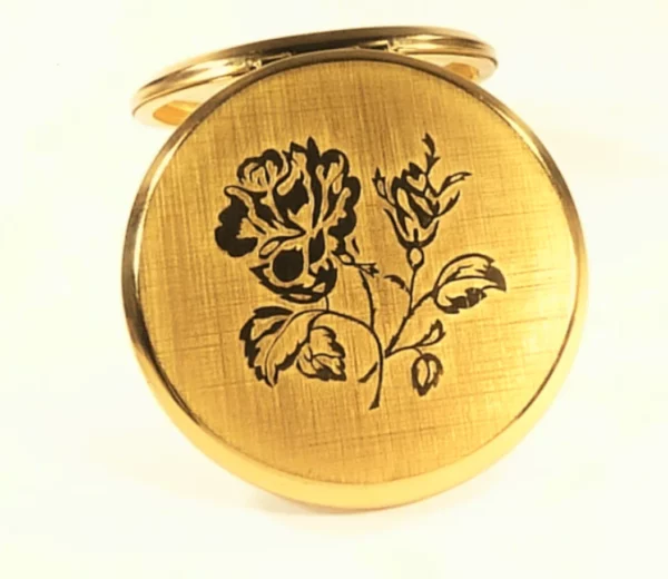 Unused Makeup Compact For Max Factor Creme Puff 1970s Stratton Compact