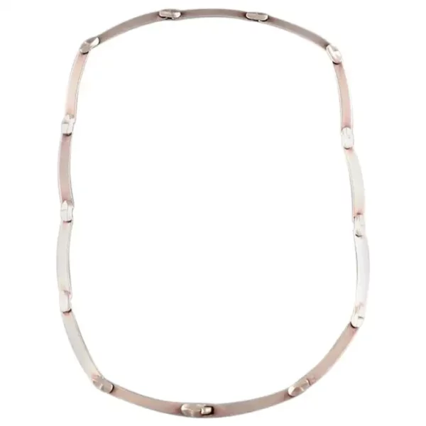 Björn Weckström, Lapponia, Finland, Labyrint Vintage Modernist Necklace.