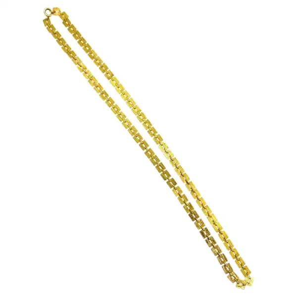 Björn Weckström Necklace 14Karat Gold Lapponia Finland 1969.