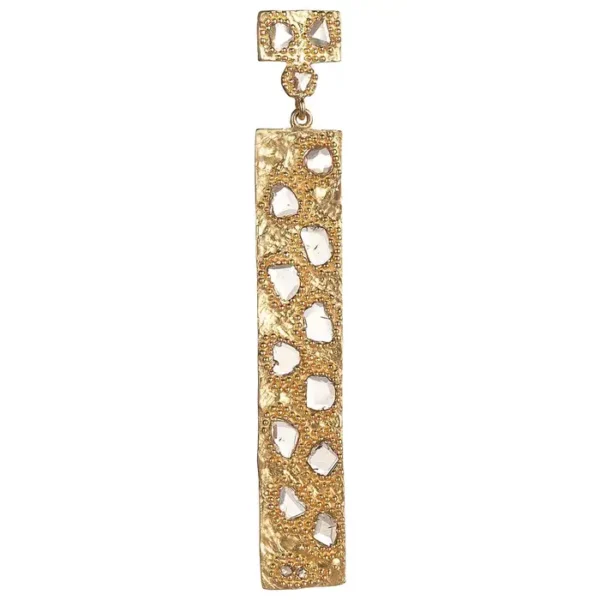 Coomi 20 Karat Gold Luminosity Diamond Pendant.