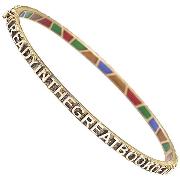 Coomi 20K Gold and Diamond Sagrada Bracelet.