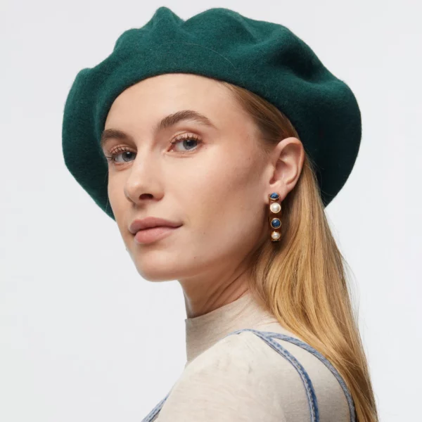 DANDELION WANDERER HOOP EARRINGS.