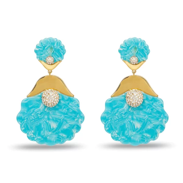 OCEAN COVE SHELLONA DROP EARRINGS.