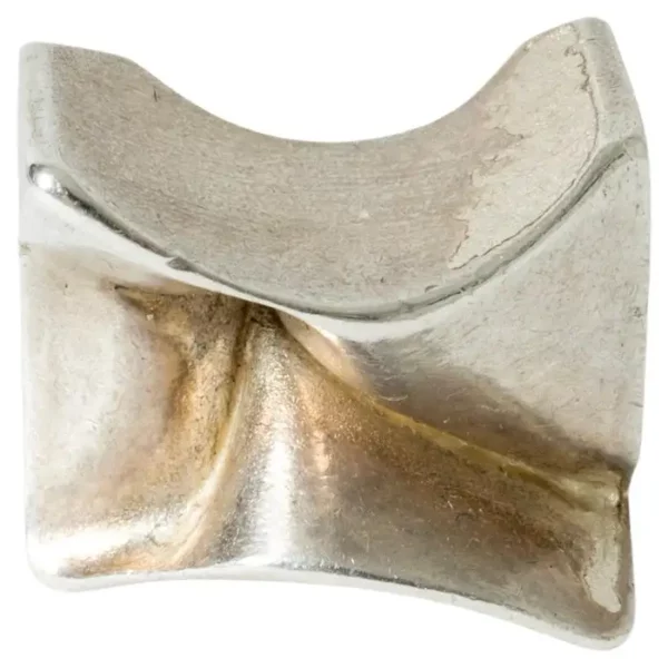 Vintage Modernist Carina Silver Ring by Björn Weckström, Lapponia, 1970.