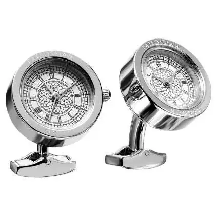 Big Ben Watch Cufflinks in Stainless Steel. Big Ben Watch Cufflinks in Stainless Steel.