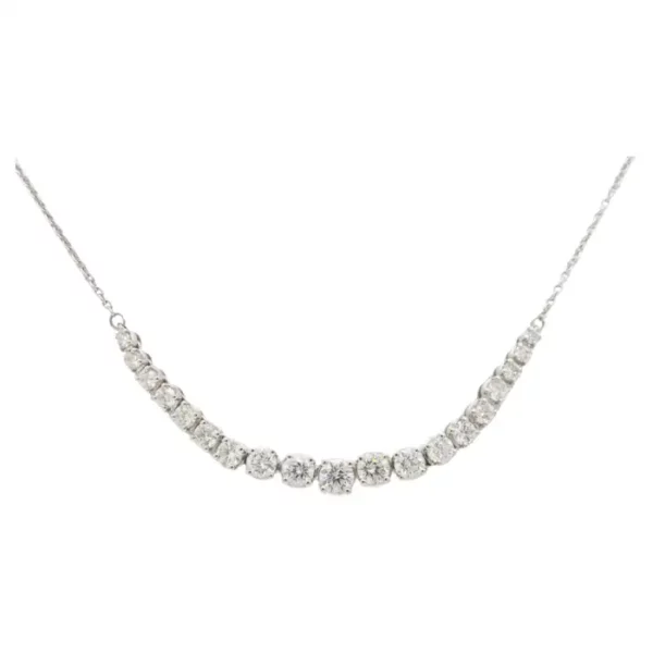 Kwiat Diamond Demi Riviera Necklace.