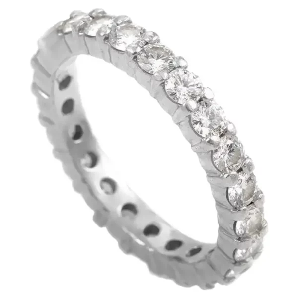 Kwiat Diamond Platinum Eternity Band.