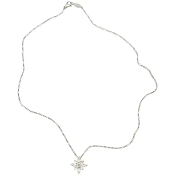 Kwiat Diamond Platinum Pendant Necklace.