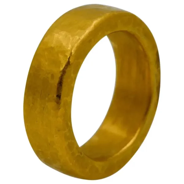 Lika Behar 24 Karat Hammered Band. Lika Behar 24 Karat Hammered Band.