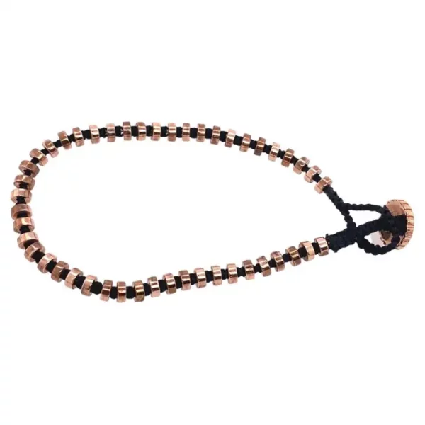 Tateossian Discs Detailing Macreame Bracelet. Tateossian Discs Detailing Macreame Bracelet.