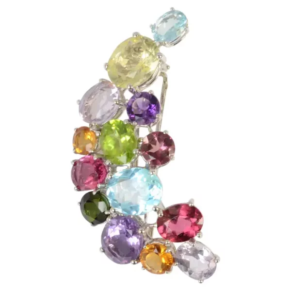 Asprey Multigem Brooch.