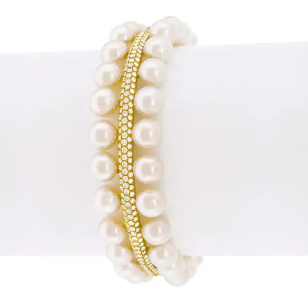 Assael Akoya Pearl and Diamond Bracelet.