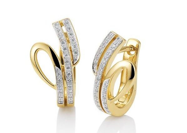 Earring Dia. 0,156 Ct.