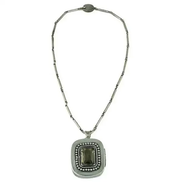 Rare Antonio Smoky Topaz Pendant.