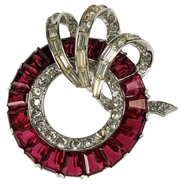 Early Boucher Channel Set Brooch.