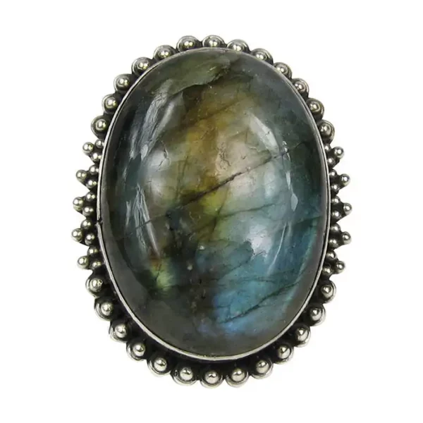 Stephen Dweck Sterling Silver Ring 1990s.