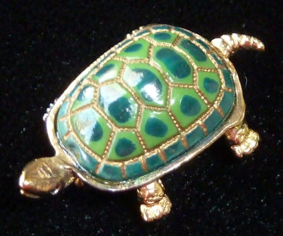 Beaucraft Sterling turtle brooch.