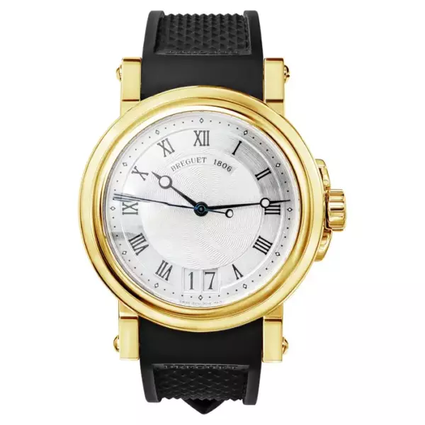 Breguet 5817BA Marine Automatic 18k Yellow Gold Watch
