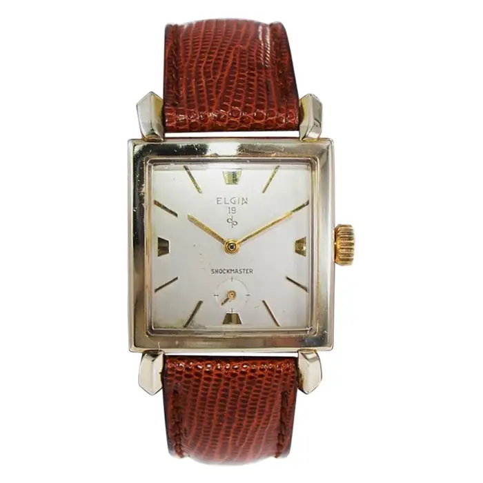 Elgin Mid Century Manual Winding Watch.