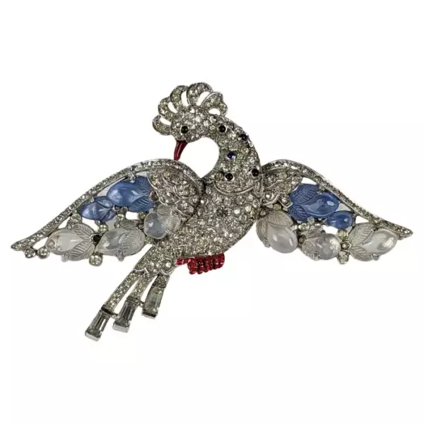 Alfred Philippe for Trifari Fruit Salad Peacock.