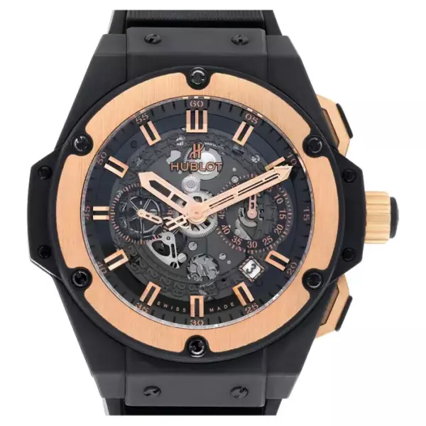 Hublot King Power Unico Rose Gold Ceramic King Gold Skeleton 701.CO.0180.RX.