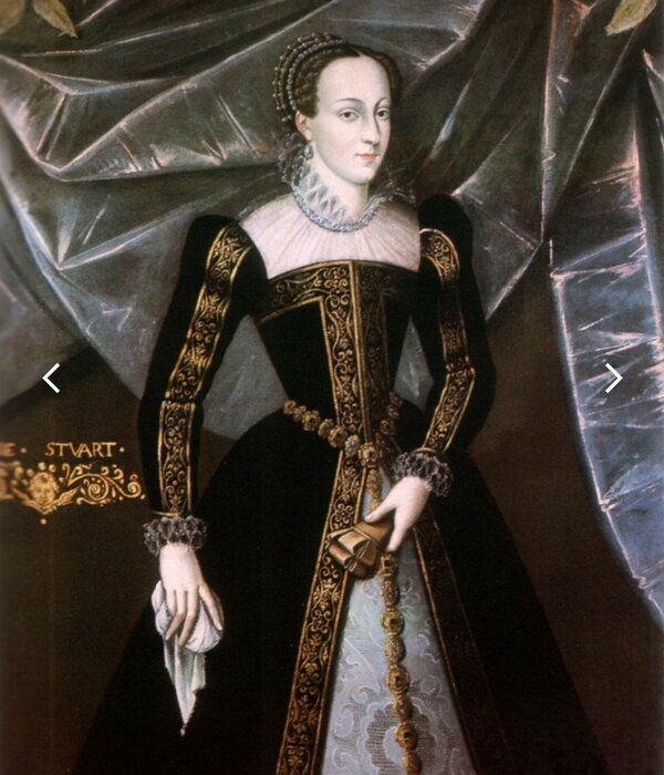 Mary Stuart, Queen of Scots, unknown artist. Mary Stuart, Queen of Scots, unknown artist.