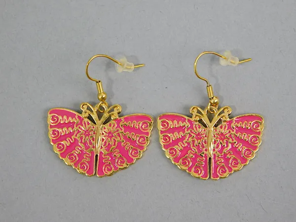 Butterfly Earrings.