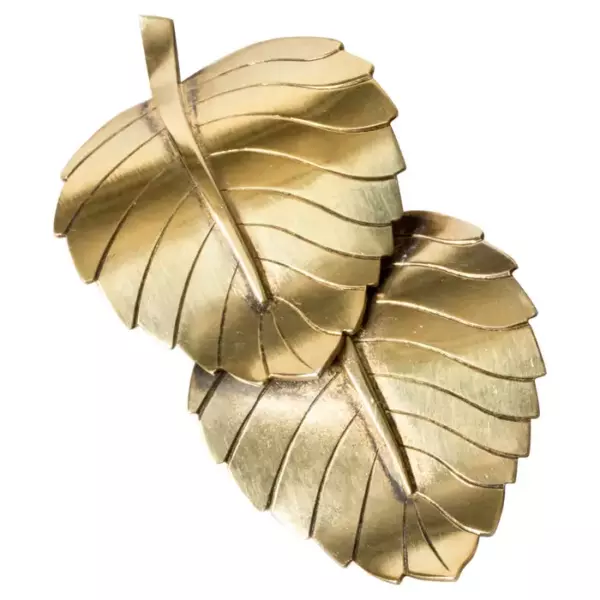 Gilded Silver Brooch by Sigurd Persson, Sweden, 1948.