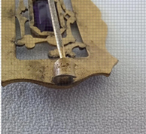 Manufacturer's mark.