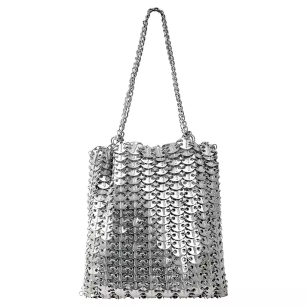 Paco Rabanne Vintage Silver Chainmail Bag.