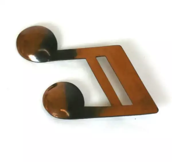 Rebajes Music Note Brooch.