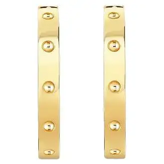 Roberto Coin Symphony Pois Moi Hoop Earring.