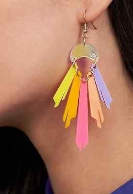 TATTY DEVINE EARRINGS Radiance Earrings in Sunrise color.