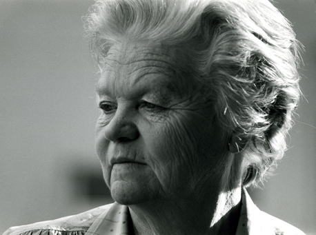 This is a photo of Anna in 1988. Until her last days, she was the designer and inspiration for the LANGANI house.