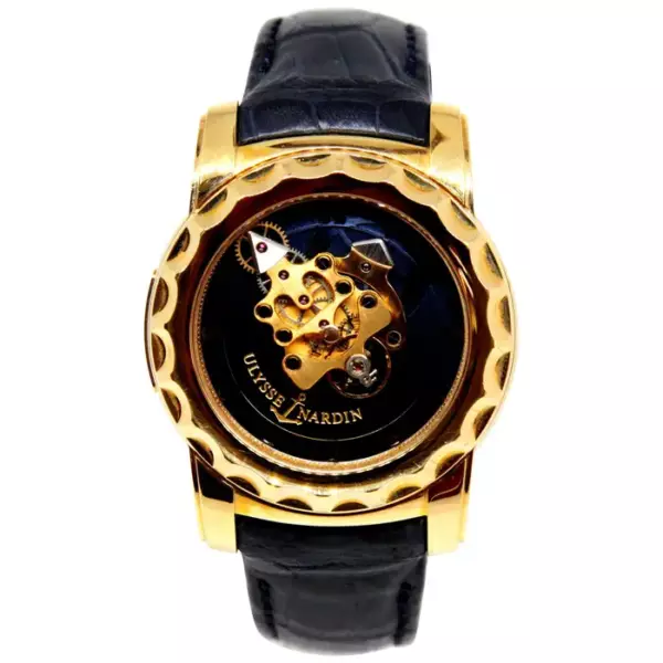 Rare Ulysse Nardin Freak Carrousel Tourbillon Wrist Watch, Full Set.