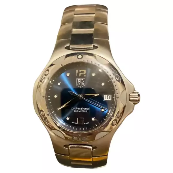 TAG Heuer Kirium Professional 200m WL111F.BA0701 Blue Sunburst Dial Mens Watch.