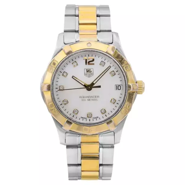 Tag Heuer Aquaracer Steel Diamond MOP Dial Quartz Watch WAF1320.BB0820.