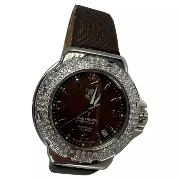 Tag Heuer diamond watch vintage.